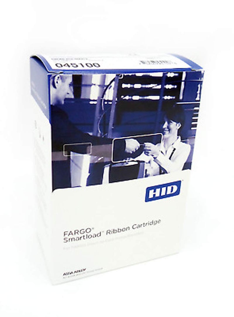 Fargo Genuine Fargo 45100 YMCKO Color Ribbon for DTC4250 and 4000 Printers, 250 Images - Image 1